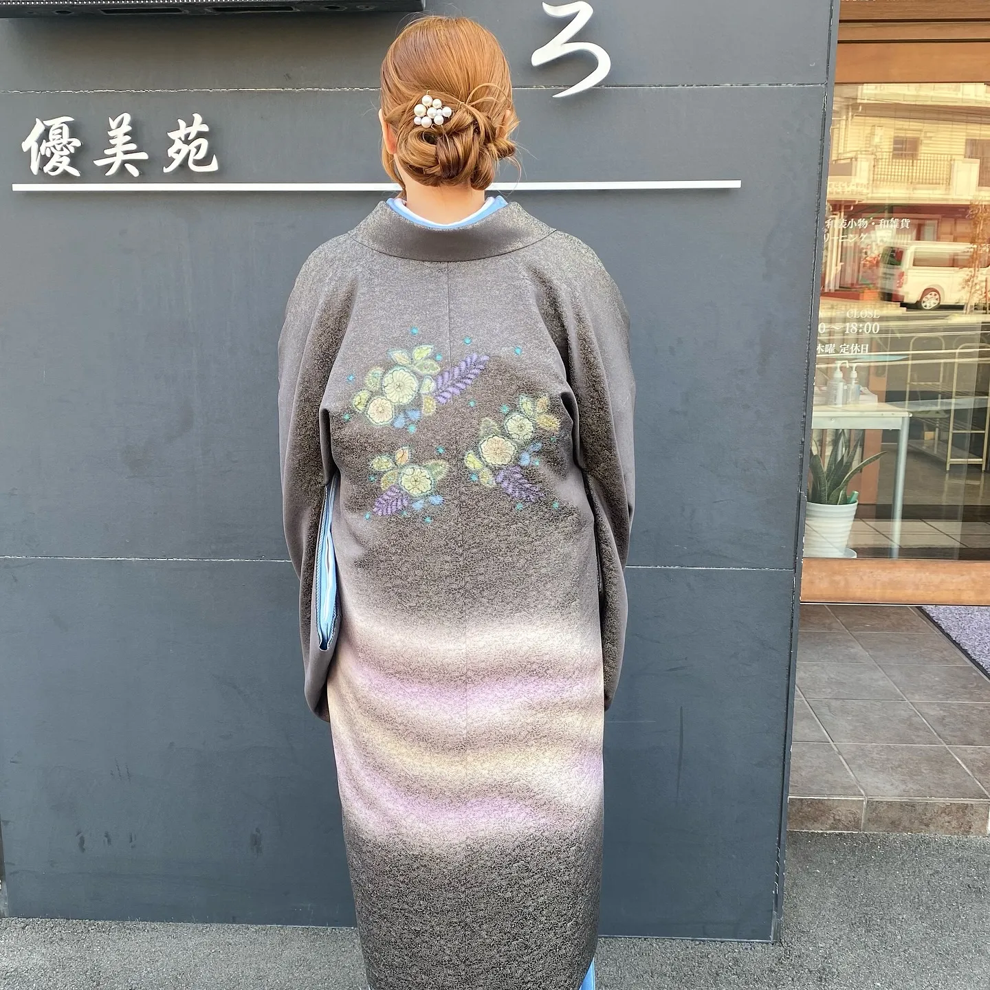 入学式へ着付けご利用のお客様🌸