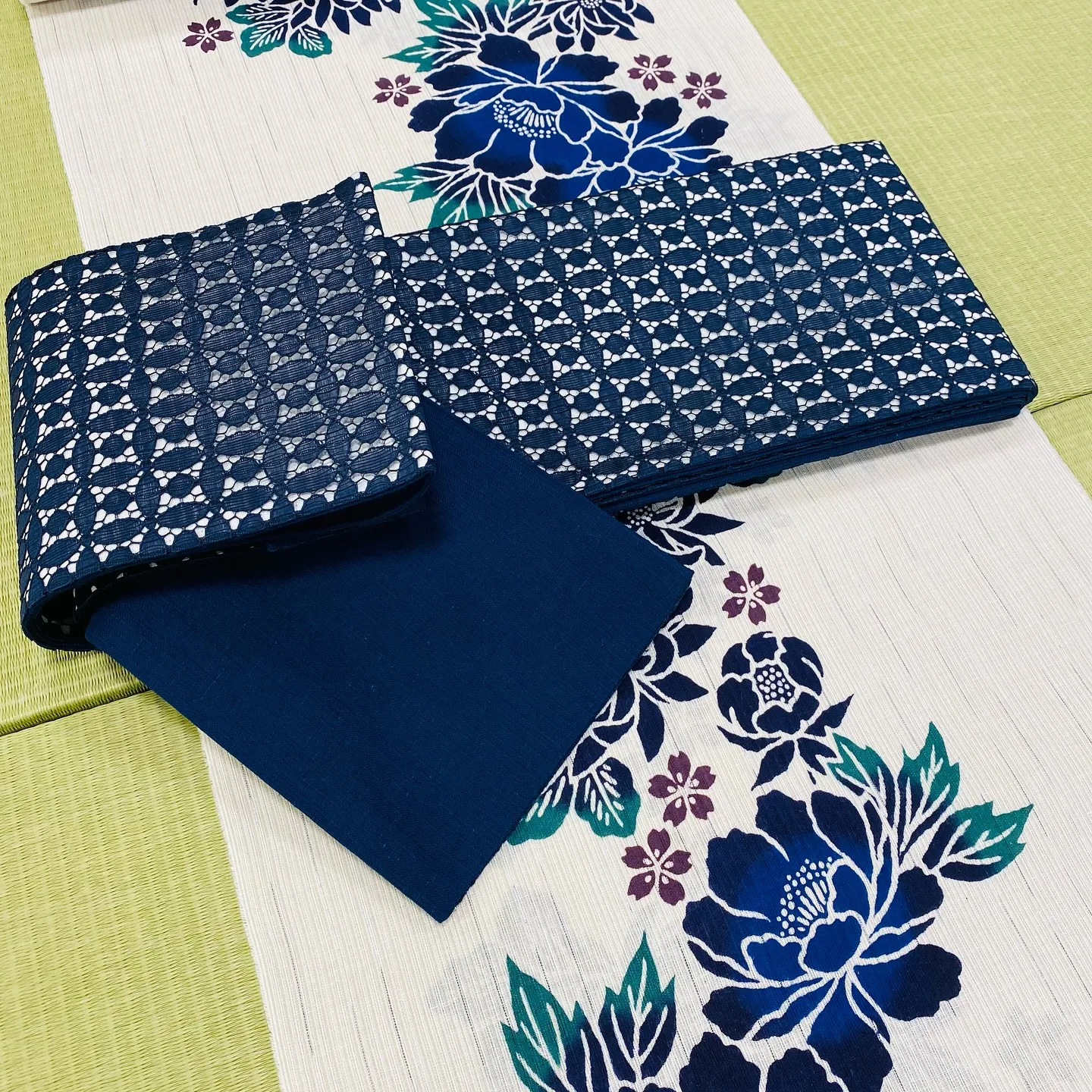 新作の浴衣反物が入荷しました🫧