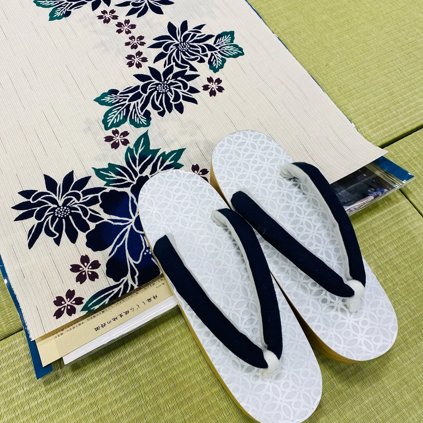 新作の浴衣反物が入荷しました🫧